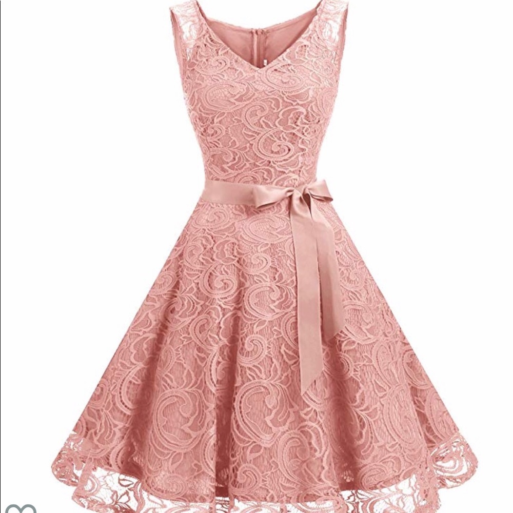 Blush dress